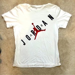 Jordan Mens L White T-Shirt